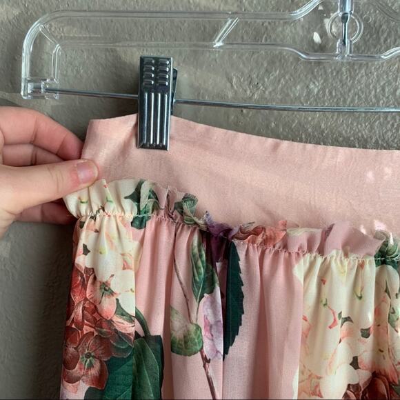 Show Me Your Mumu Misty Honey Bunches Floral Pattern Maxi Skirt Size XS - Picture 4 of 7